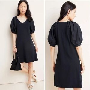 NWT Anthropologie Maeve Annika Puff Sleeve Dress Size Medium
